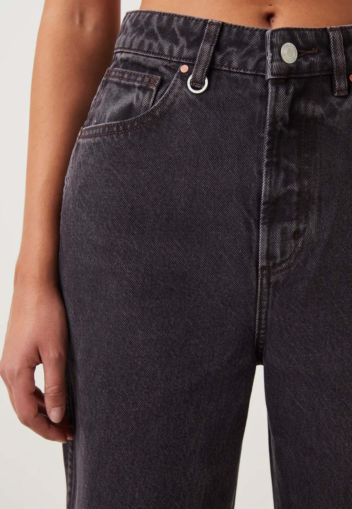 NEUW Sade Baggy Jeans - Dark Cocoa - Image 3 of 7