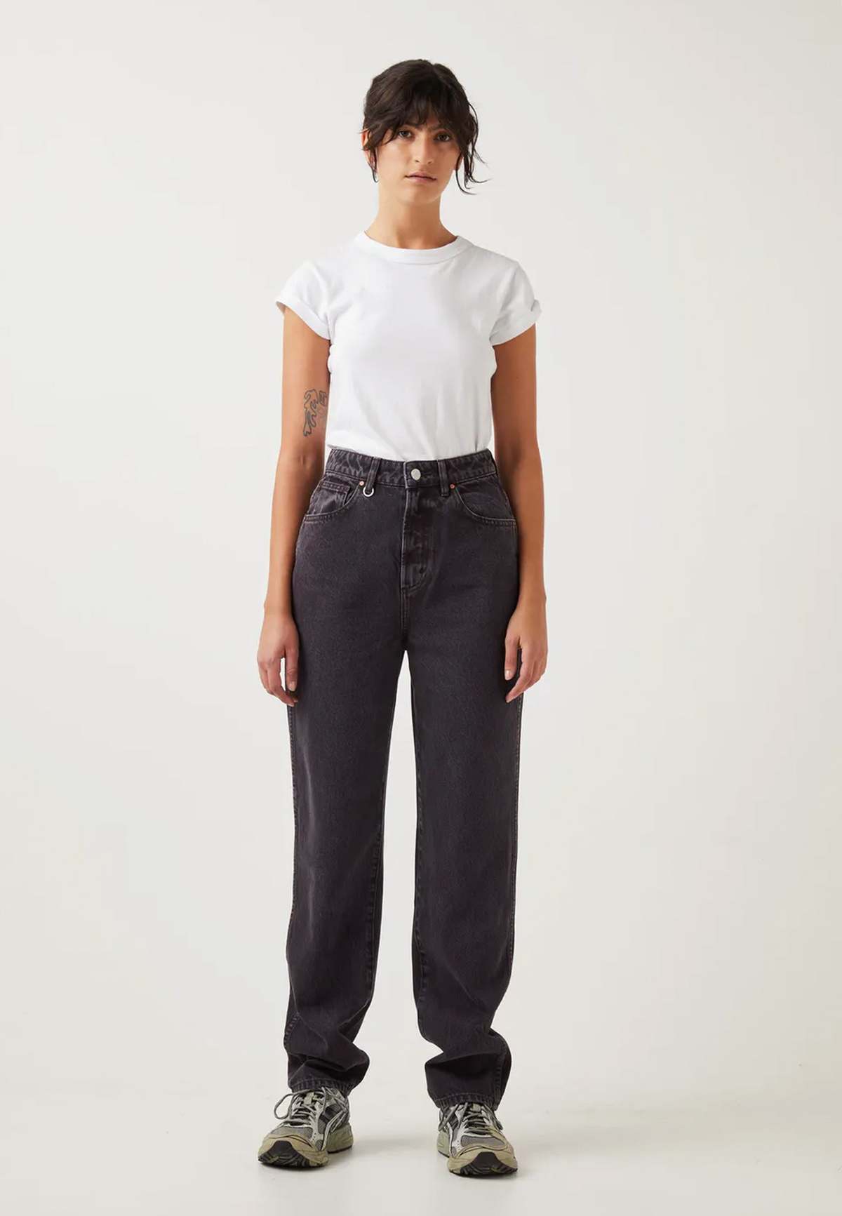 NEUW Sade Baggy Jeans - Dark Cocoa - Image 1 of 7