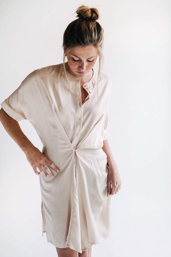 Sunday Supply Co. Button Front Dress