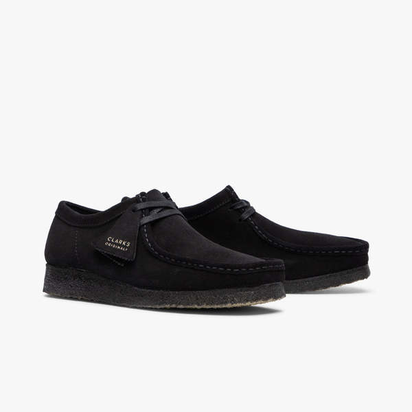 Clarks Originals Wallabee Shoes - Black