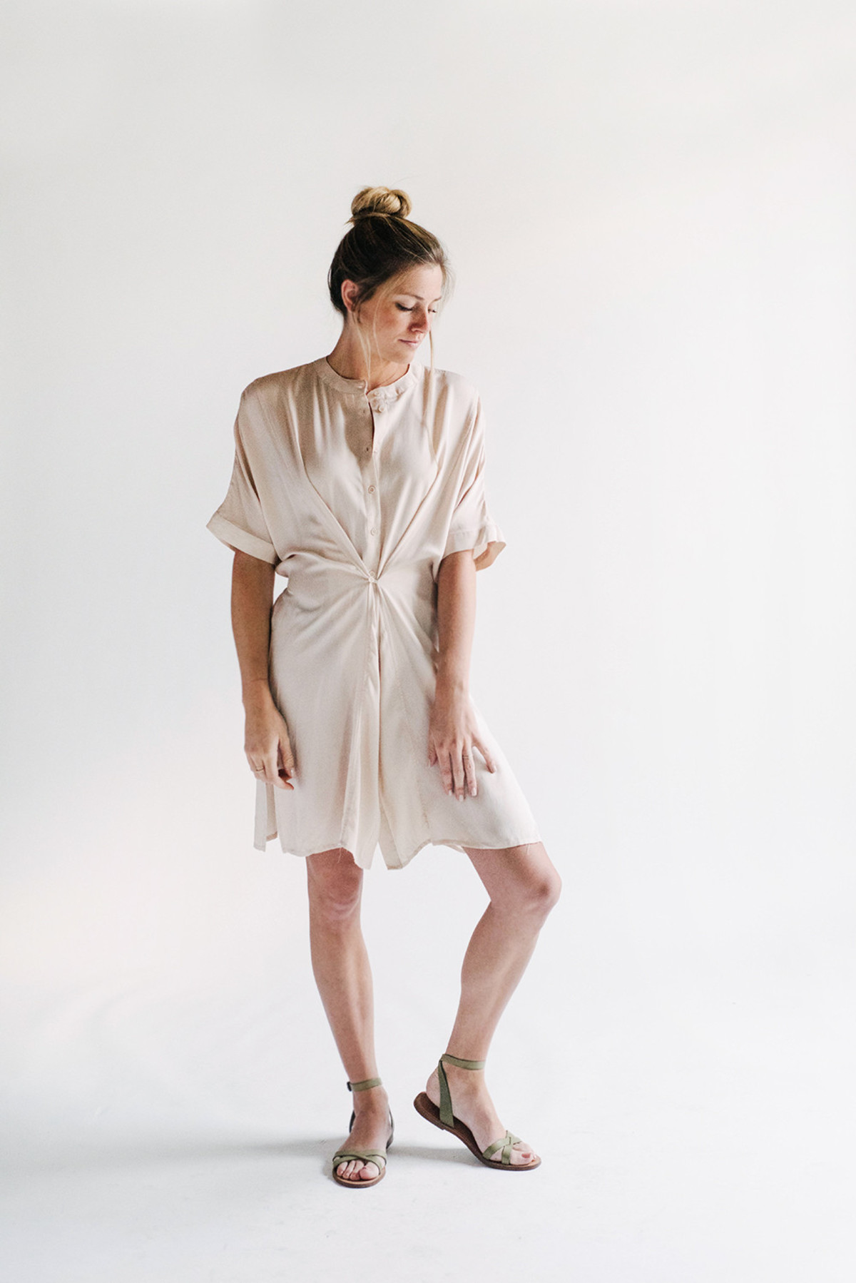Sunday Supply Co. Button Front Dress - Image 2 of 5