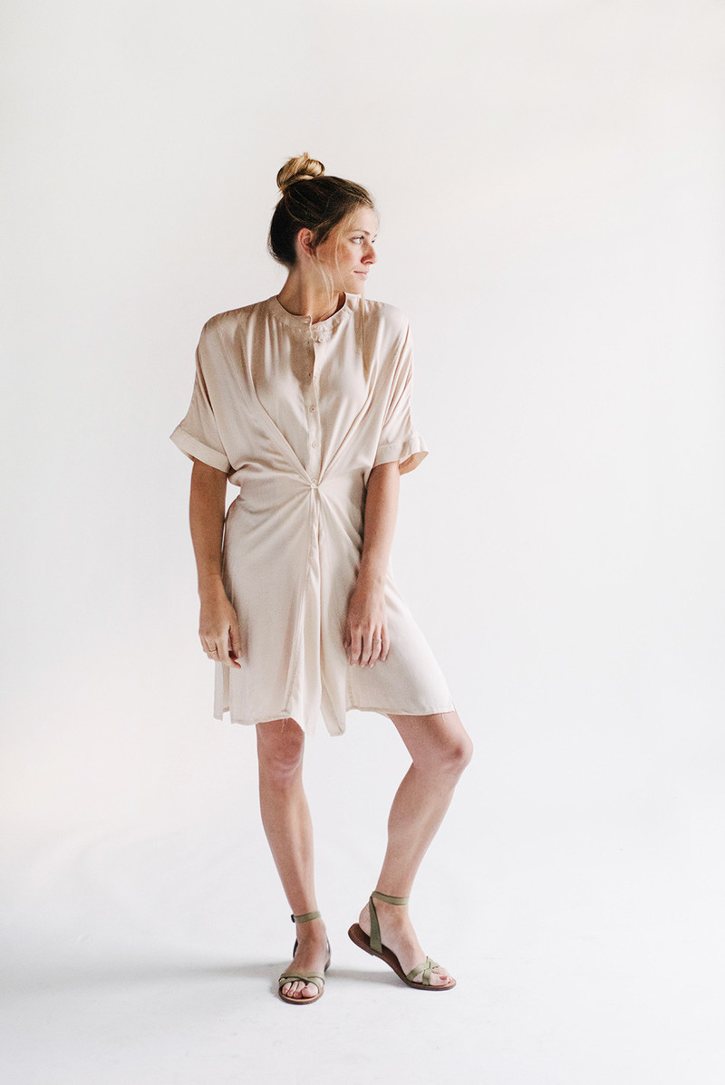 Sunday Supply Co. Button Front Dress