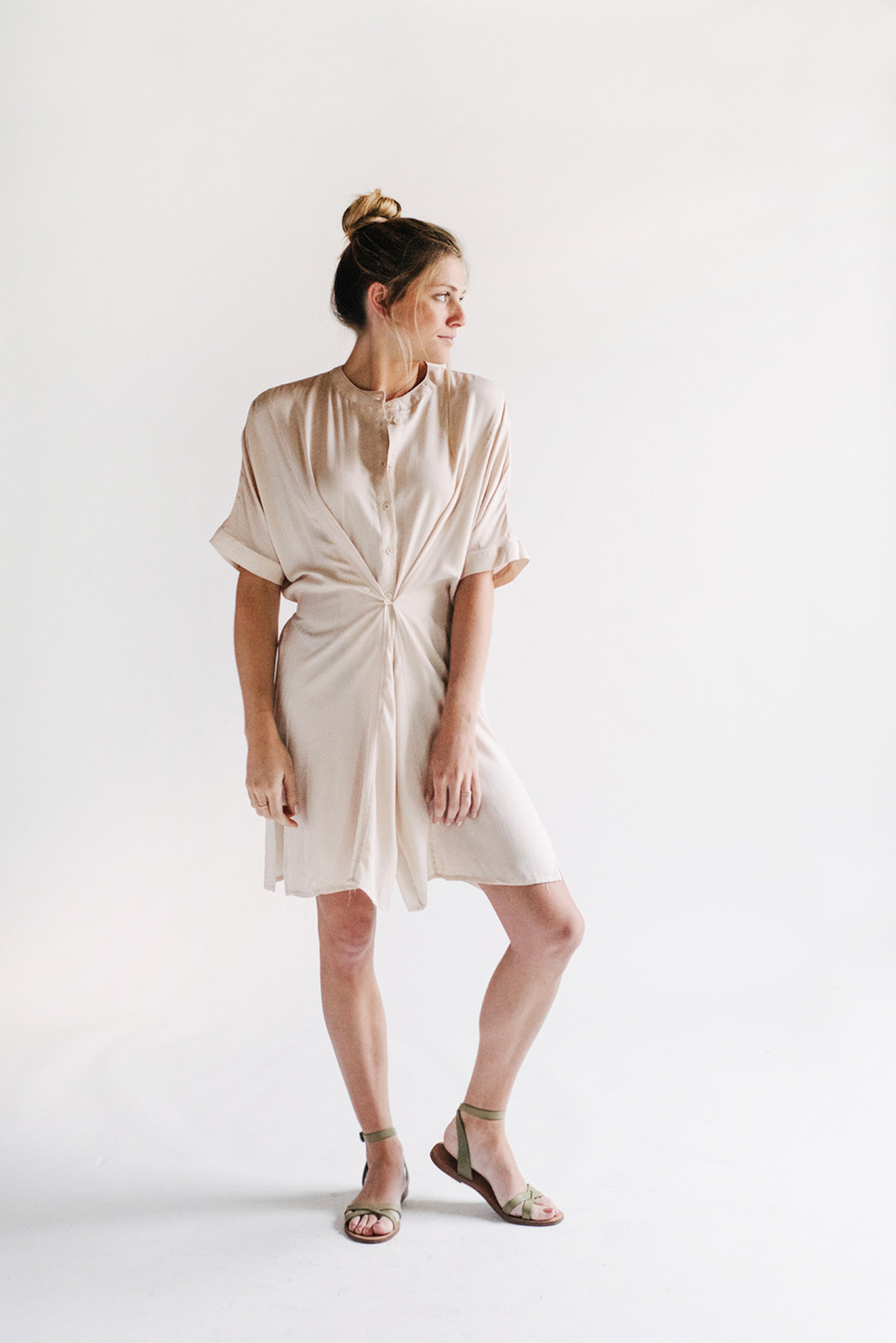 Sunday Supply Co. Button Front Dress - Image 3 of 5