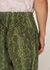YMC Dum Dum Cotton Ripstop Snakeskin Print Trousers - Green - Thumbnail 5