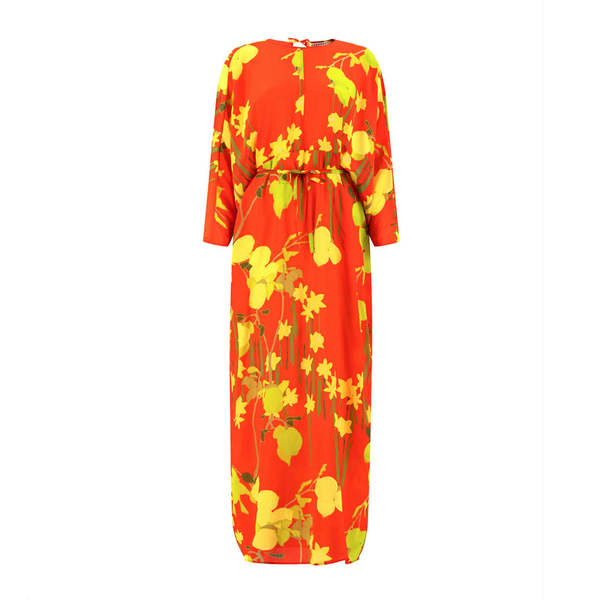 bernadette orange dress Bernadette Dress, Copper, Bamboo