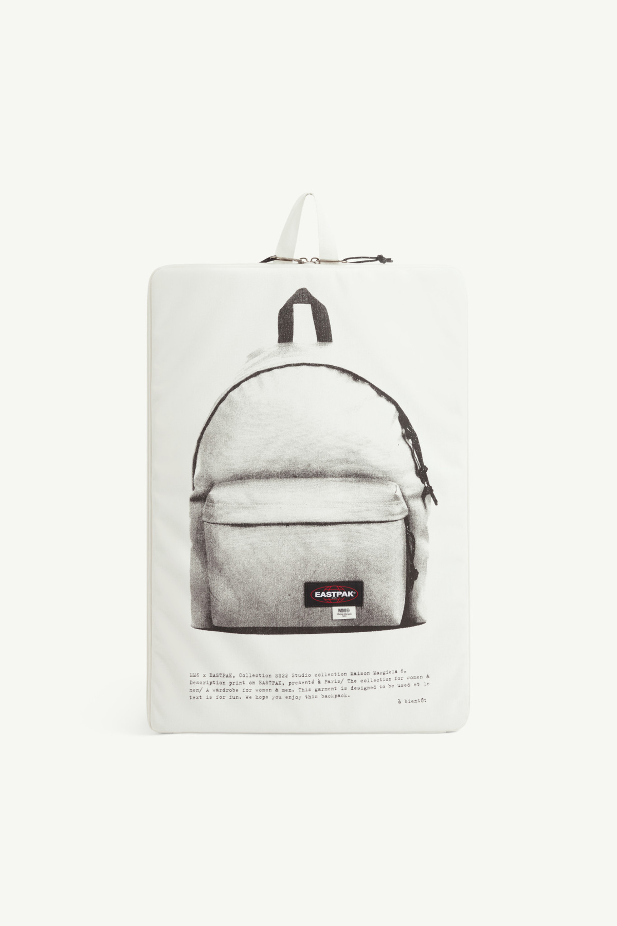 MM6 Maison Margiela X EASTPAK POSTER BAG - white | Garmentory