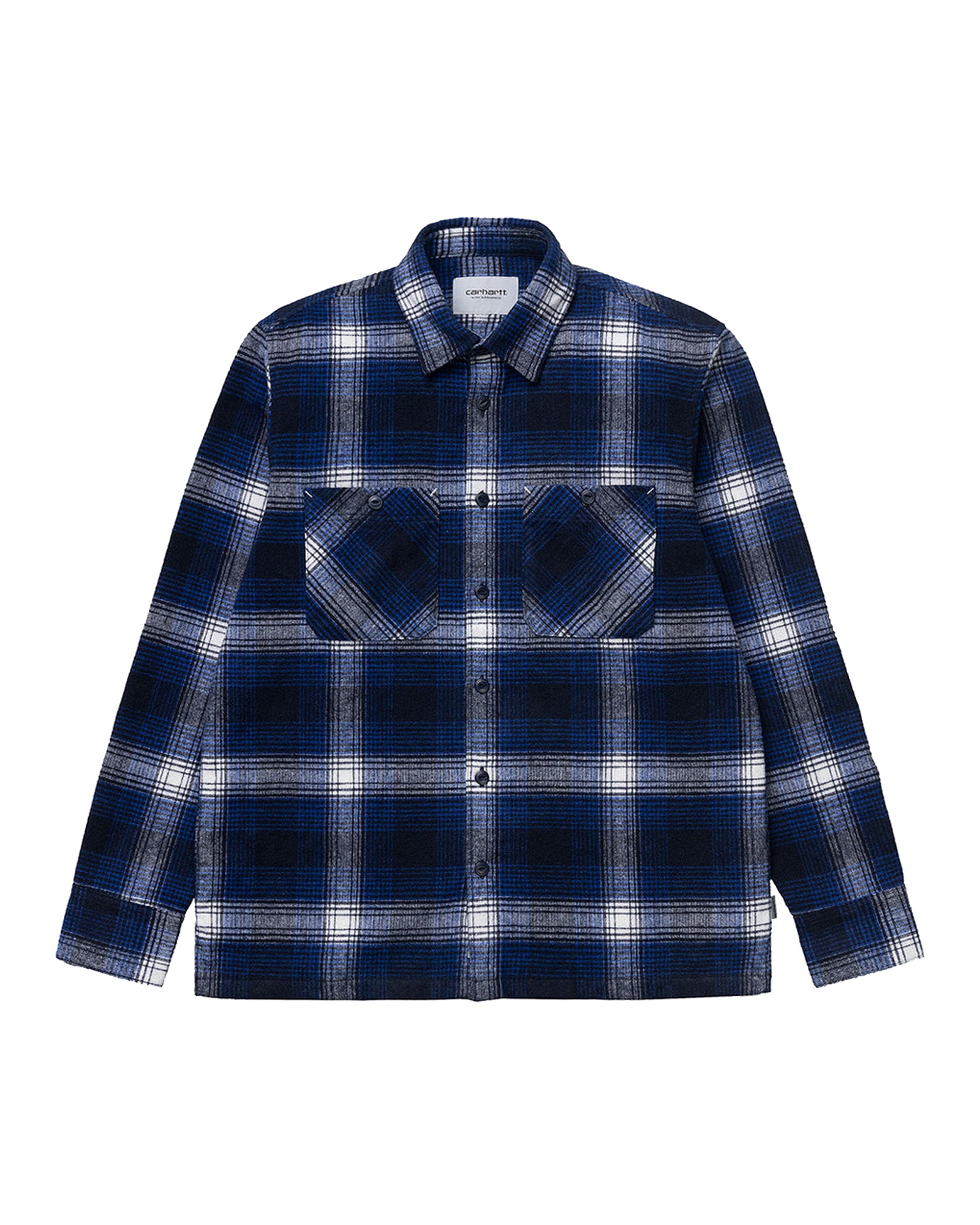 トップス Carhartt WIP L/S NIGEL SHIRT Carhartt WIP Nigel Relaxed Fit Unisex Shirt Red I028235-0F990