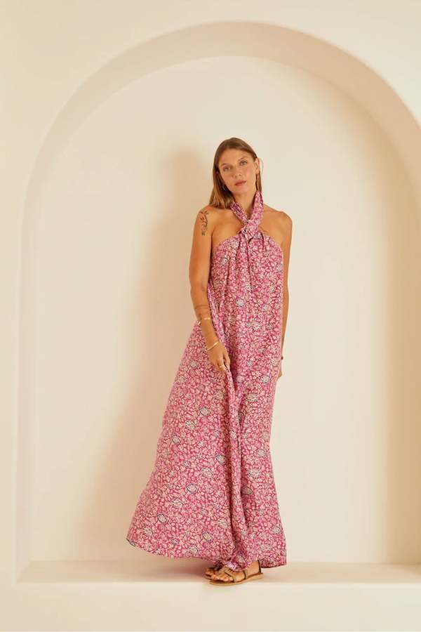 chinese dress ladies Astrid Maxi Dress Charlotte Floral / L
