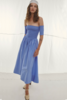 Anna October Dress - blue - Thumbnail 1