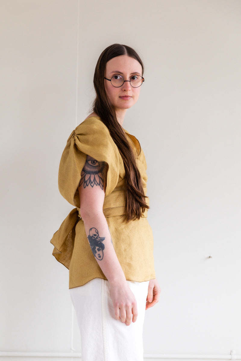 Baserange Lane Top - Chebula Yellow | Garmentory
