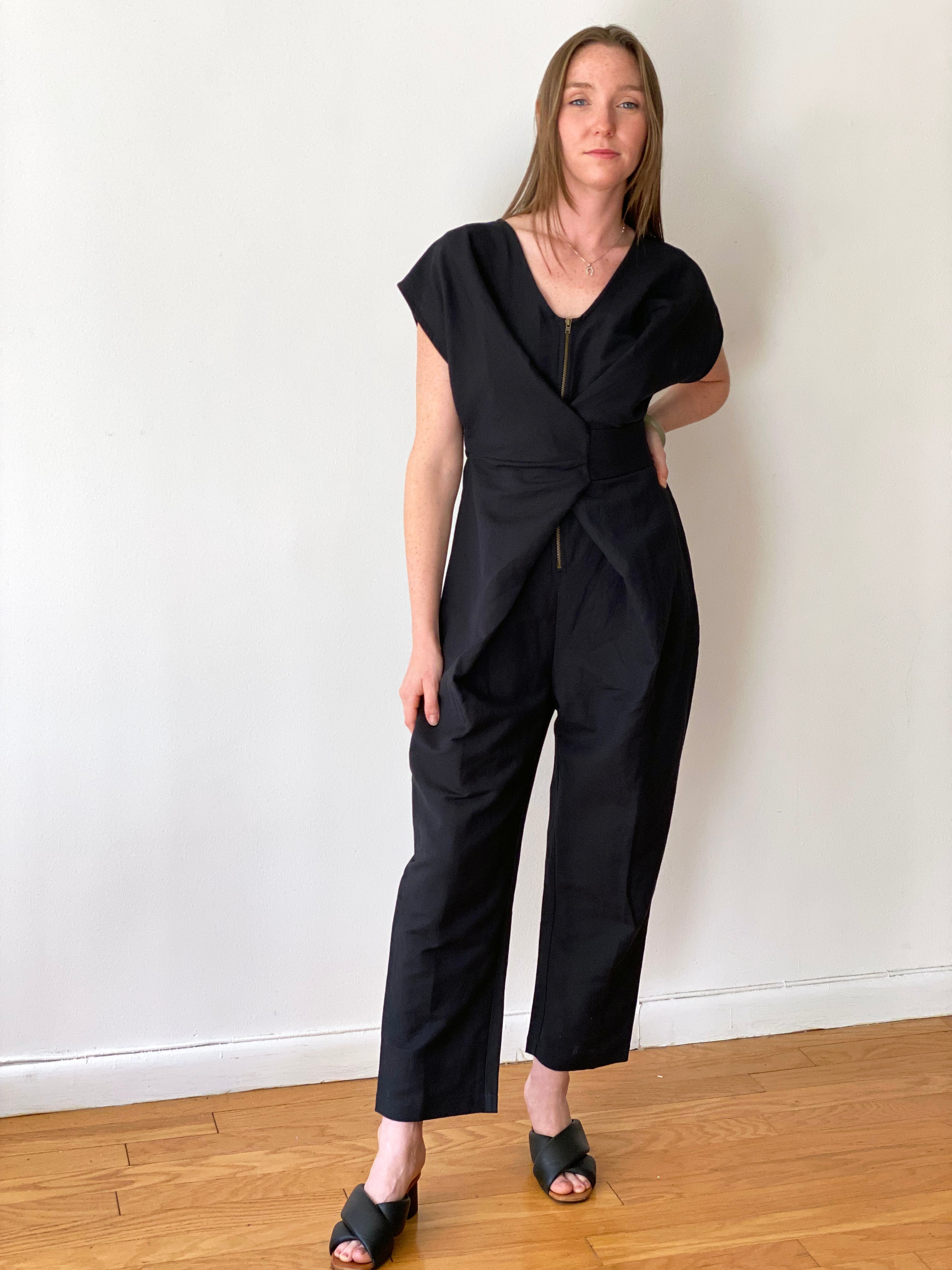 RUJUTA SHETH Venus Wrap Jumper - Black