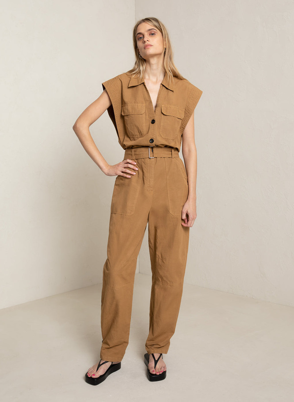 A.L.C. Celia Jumpsuit British Khaki Garmentory