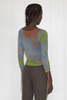 Shigeko Top in Light Green - Thumbnail 3