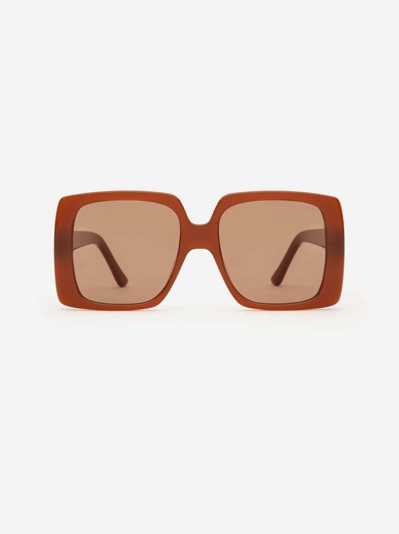 Velvet Canyon Silver Screen Sunglasses Brown Velvet Canyon Silver Screen Sunglasses - Brown | Garmentory main image 4