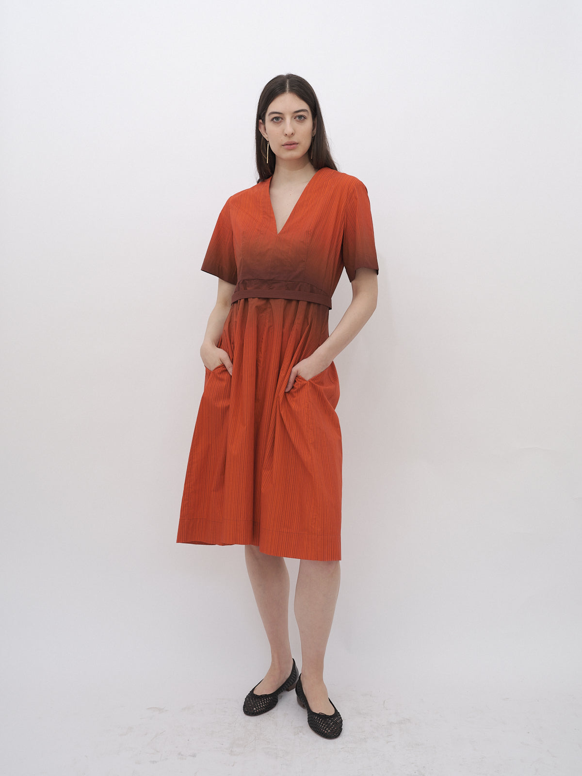 narciso rodriguez orange dress Narciso Rodriguez Fall 2014