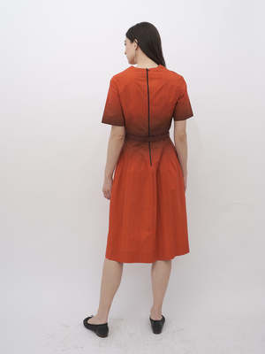 narciso rodriguez orange dress Narciso Rodriguez Fall 2014
