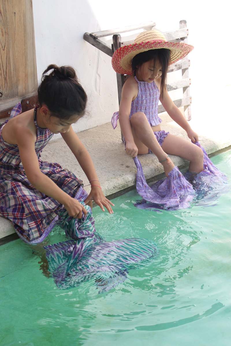 kids girls wet bikini 