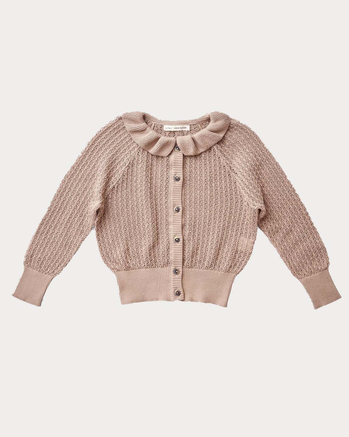 Soor Ploom Mimi Cardigan, Dark Tea 4y 【公式通販】