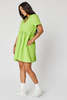 Back Beat Co. Poplin Dress - Neon - Thumbnail 4
