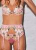 fleur du mal Jardin Embroidery Thong - Bisou - Thumbnail 1