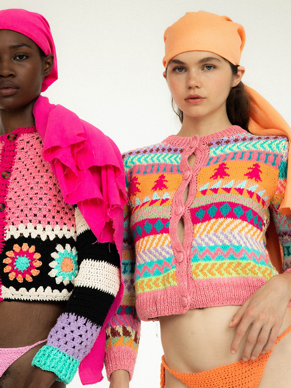 Tach Clothing MELODY CROCHET CARDIGAN multi Garmentory