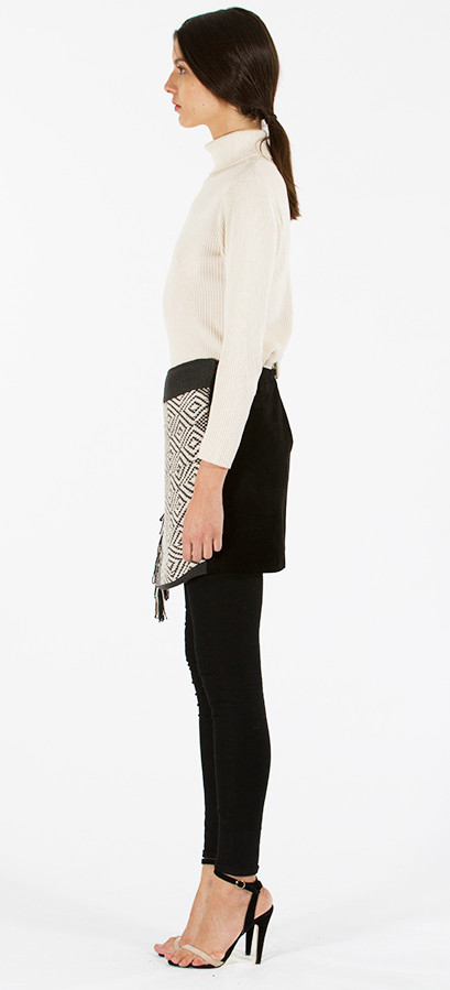 Textile Wrap Skirt Textile Wrap Skirt