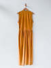 VINTAGE Deep Lake CALVIN KLEIN APRICOT SUEDE DRESS - Thumbnail 2