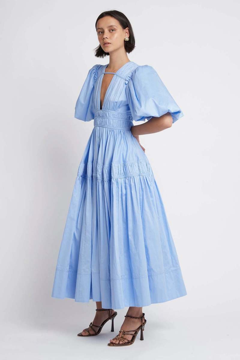 aje fallingwater gathered mini dress Fallingwater Gather Mini Dress