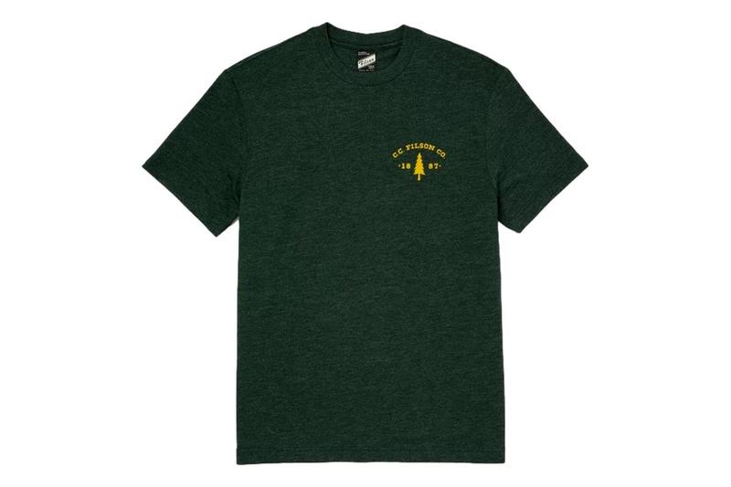【2025春夏新作】 Filson Buckshot Tee - Dark Green Heather | Garmentory 男性用