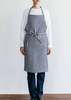 Fog Linen Work Fog Linen Daily Apron - Navy Stripe - Thumbnail 2