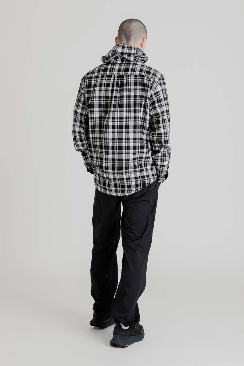 CAYL Light Cotton Pullover Hoody - Black Check | Garmentory