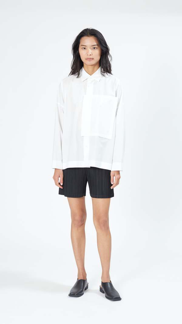 132.5トップス Issey Miyake 132.5 Shirt - White | Garmentory