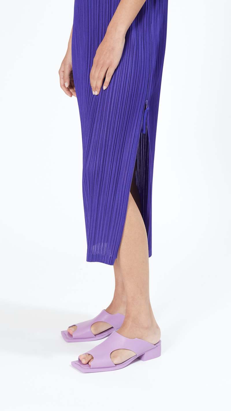 Pleats Please by Issey Miyake Monthly Colors Dress - Purple