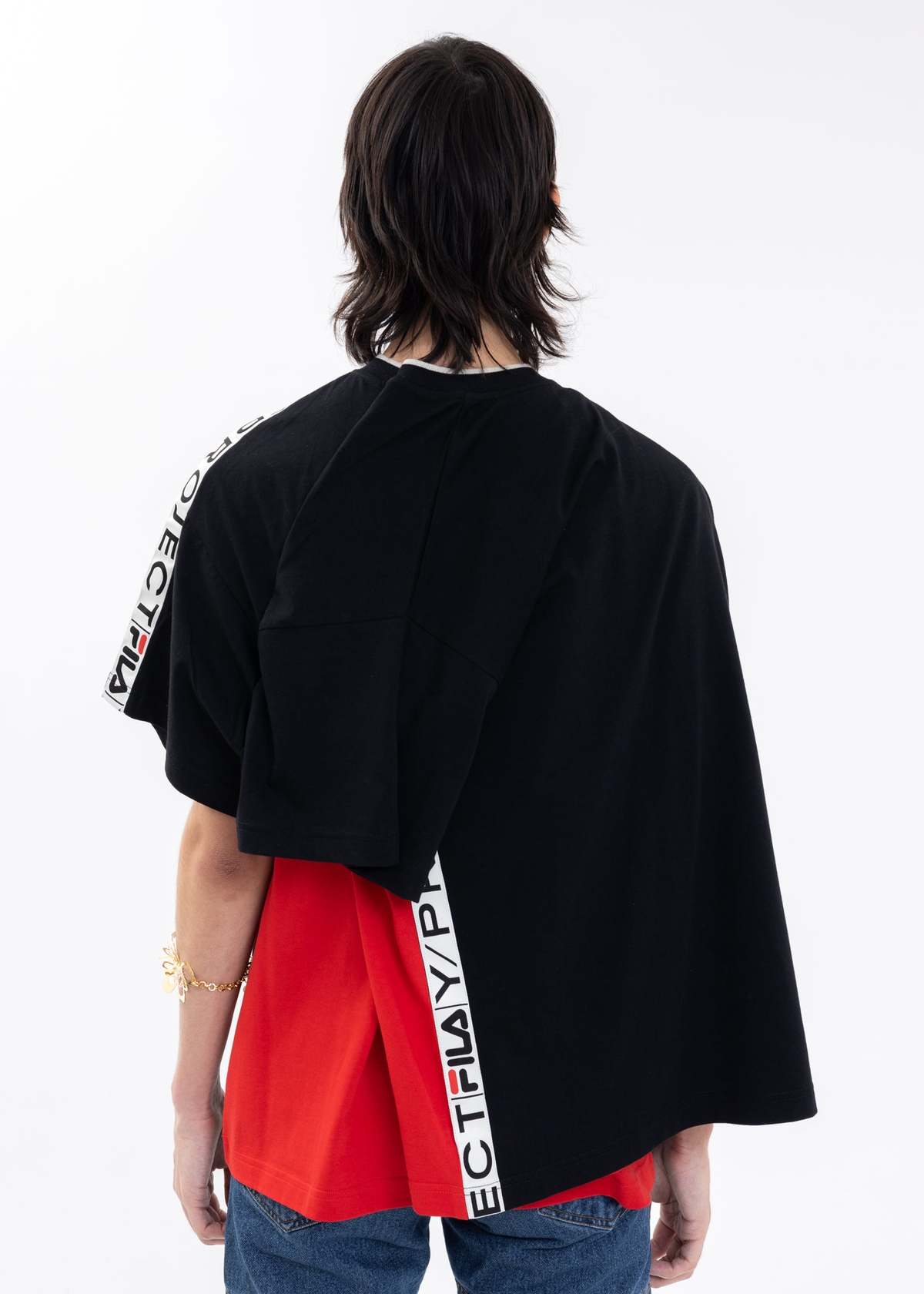 Y/PROJECT x FILA Tシャツ【関税込/送料込】 Red-And-Black-Y-PROJECT-X-FILA