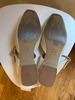 Harper Ecru Nubuck Leather Mid-Heels - Thumbnail 5