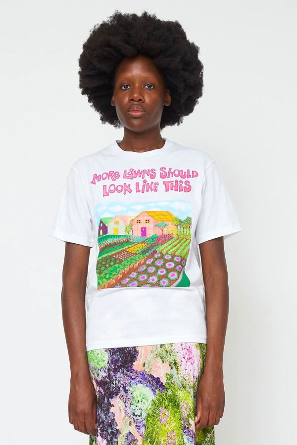 Collina Strada Lawn Tee - White