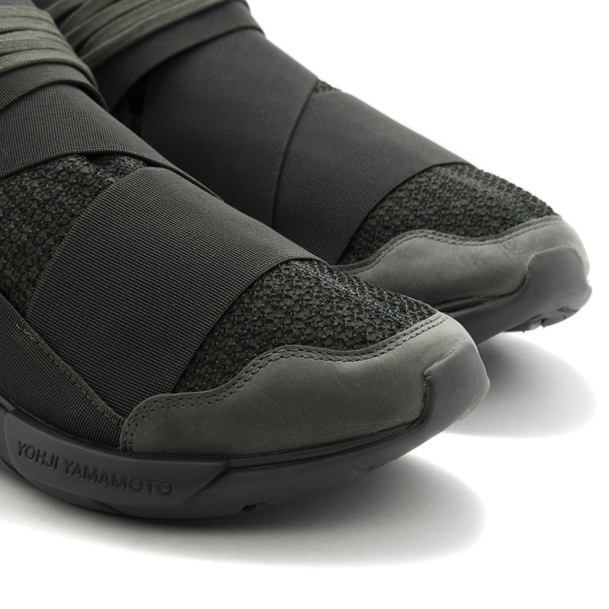 靴 Y-3 casa black olive adidas Y-3 Qasa High Black Olive Men's - CG3194 - US