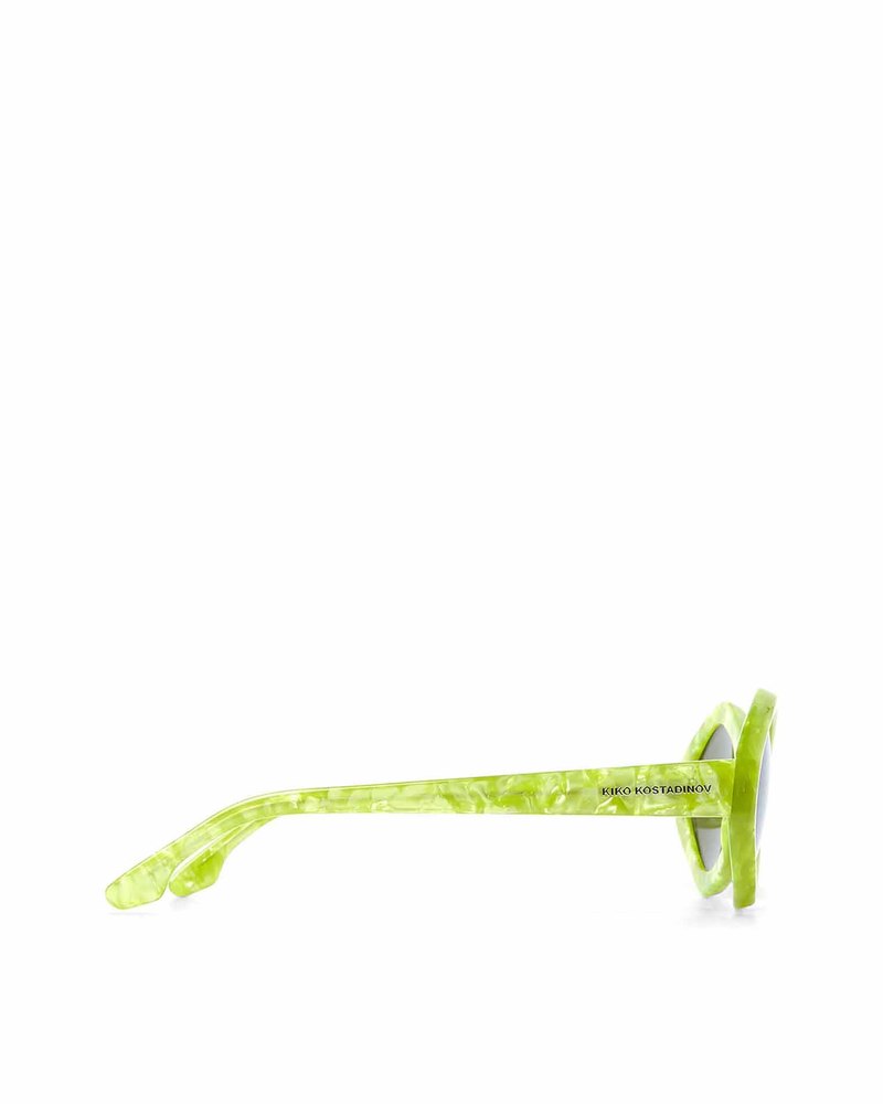 Kiko Kostadinov Octavia Sunglasses - Green | Garmentory