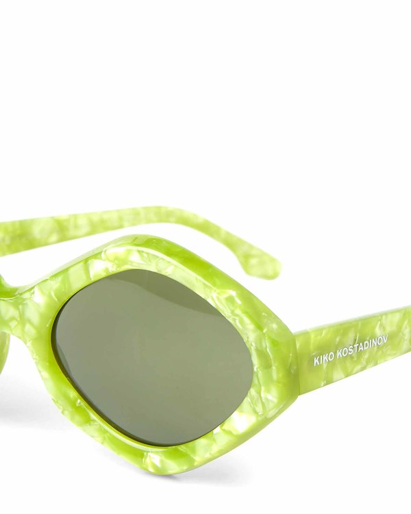 アクセサリー kiko kostadinov OCTAVIA SUNGLASSES Kiko Kostadinov Beige Octavia Sunglasses Kiko Kostadinov