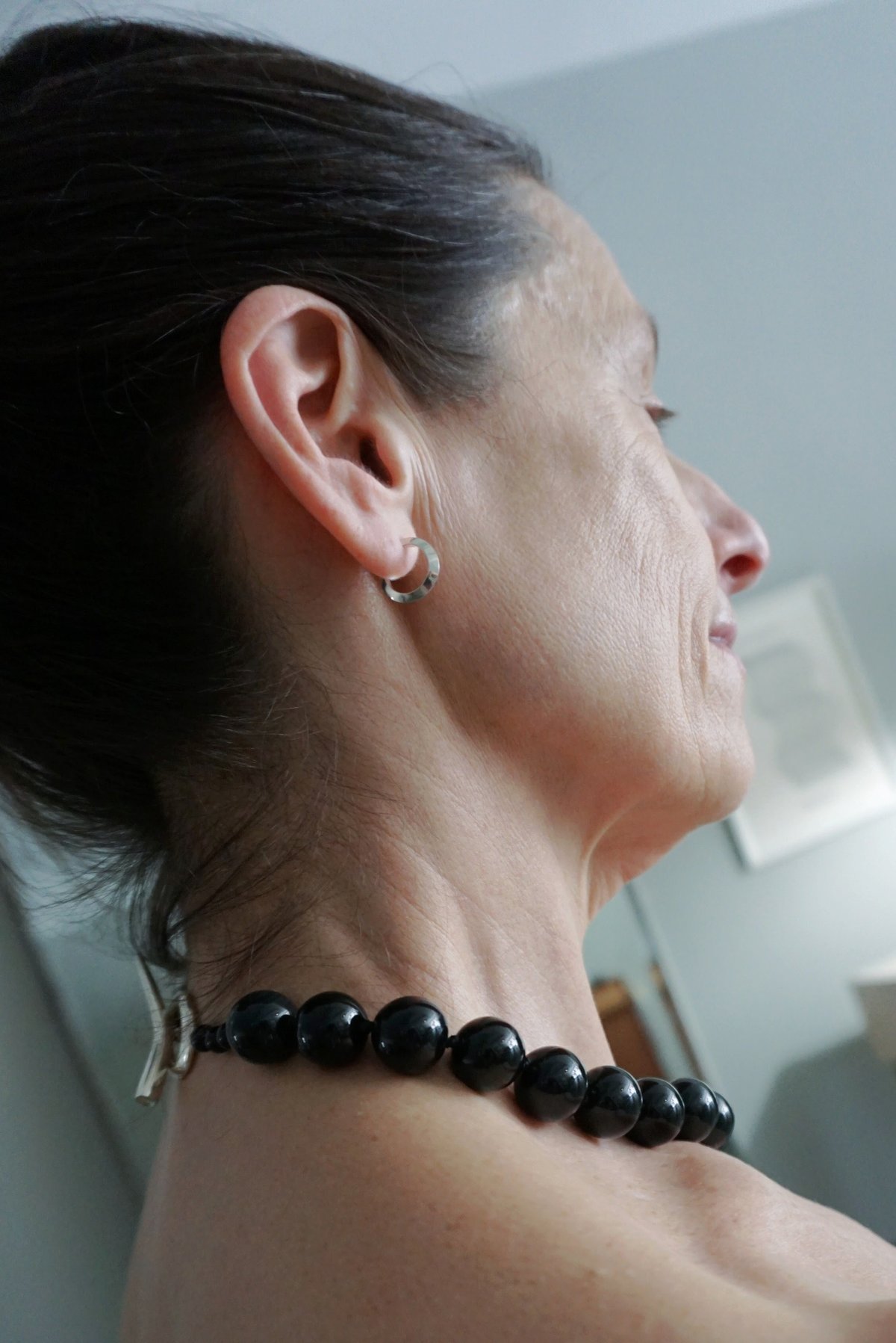 SOPHIE BUHAI MEDIUM ONYX COLLAR - ONYX - Image 3 of 5