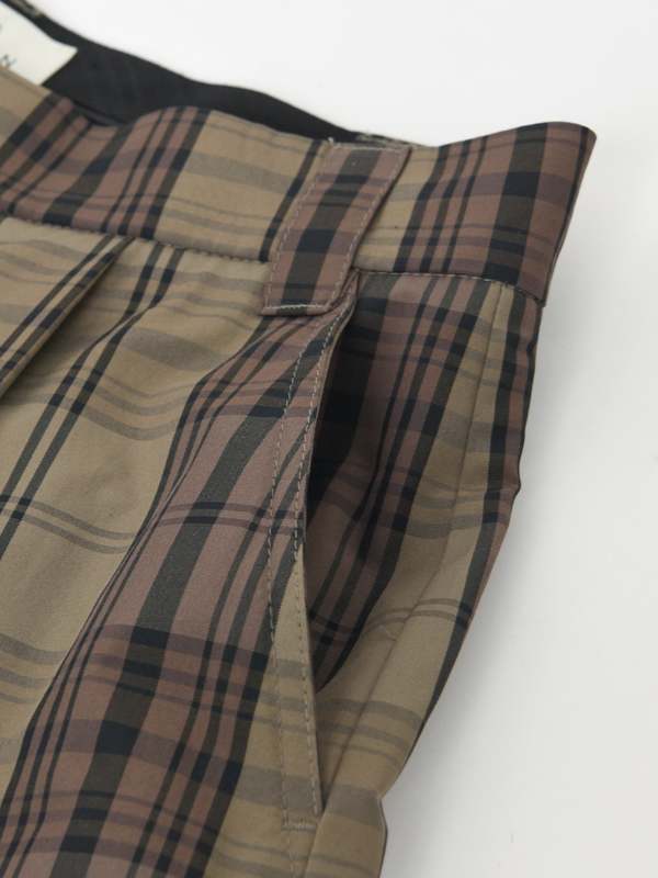 トップス STUDIO NICHOLSON MADRAS CHECK SHIRT Studio Nicholson plaid-check Shirt | Neutrals | FARFETCH