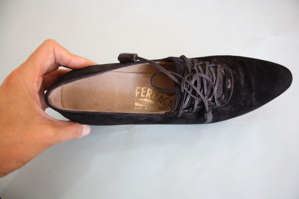 Myrtle Vintage Ferragamo Lace-up Heels Myrtle Vintage Ferragamo Lace-up Heels