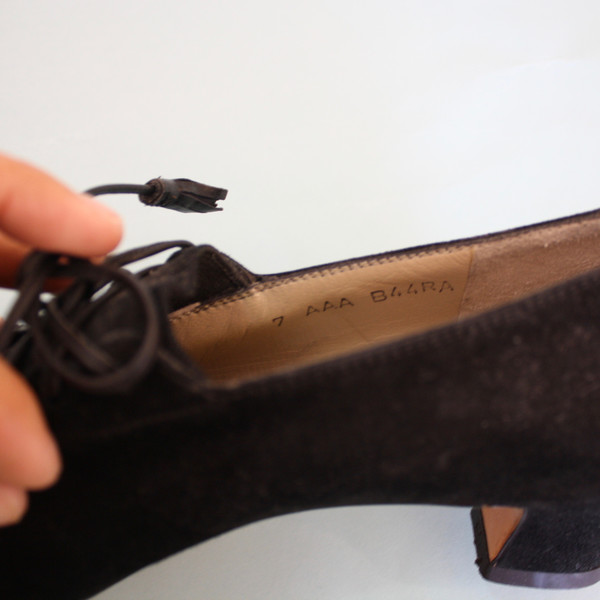 Myrtle Vintage Ferragamo Lace-up Heels Myrtle Vintage Ferragamo Lace-up Heels