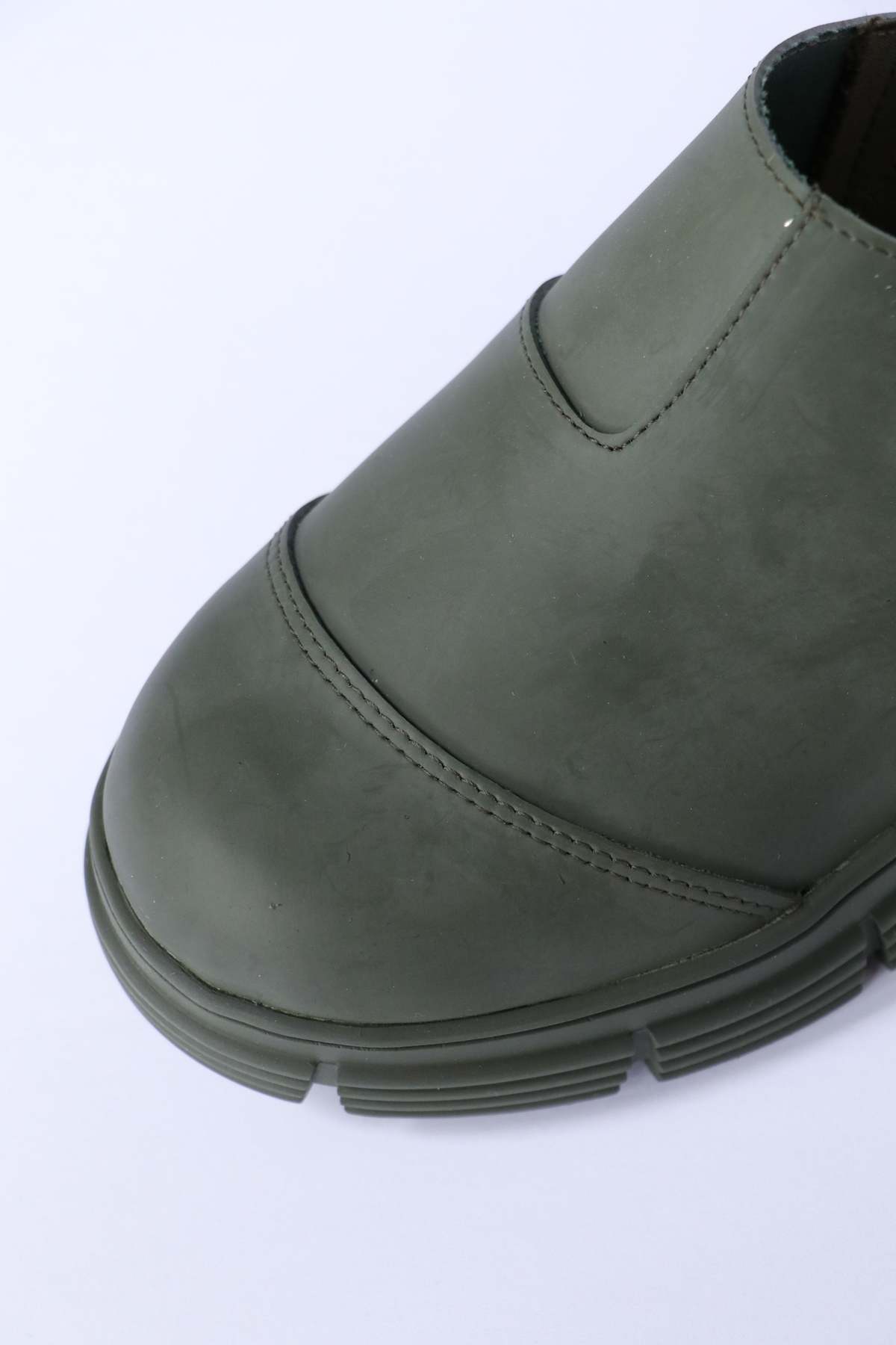 NWB GANNI Recycled Rubber City Mule Utility Clogs in Kalamata Green Size 44 GANNI Recycled Rubber City Mule (Black) - S1717 099 - Consortium main image 3