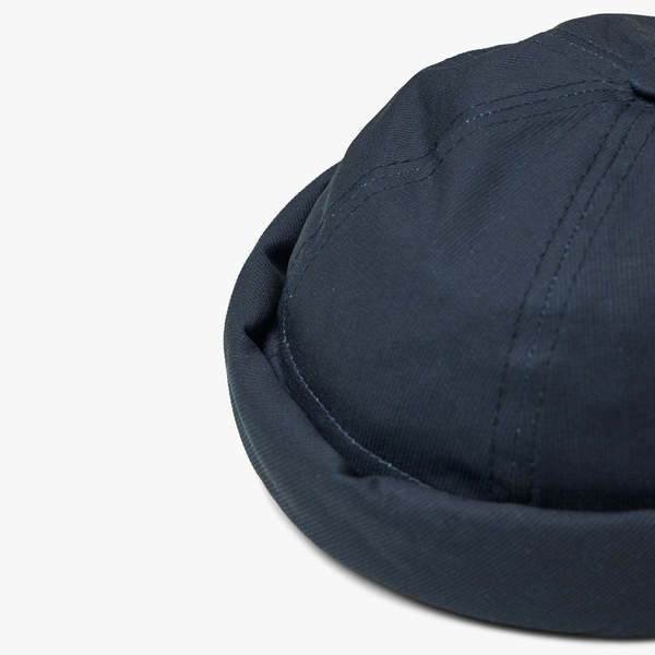 Junya Watanabe x Béton Ciré Miki Docker Beanie - Navy | Garmentory Junya Watanabe x Béton Ciré Miki Docker Beanie - Navy | Garmentory