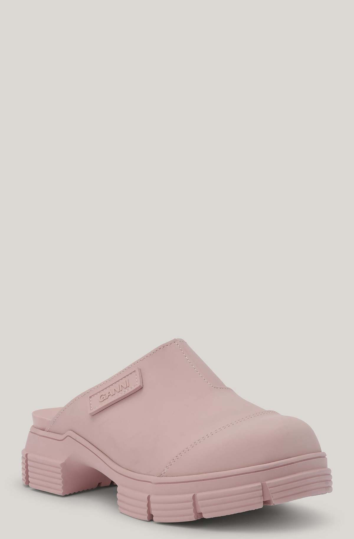 Ganni Recycled Rubber City Mule | Garmentory