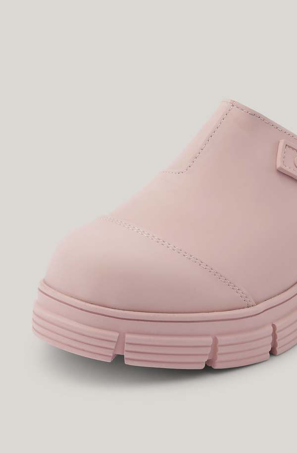 Ganni Recycled Rubber City Mule | Garmentory