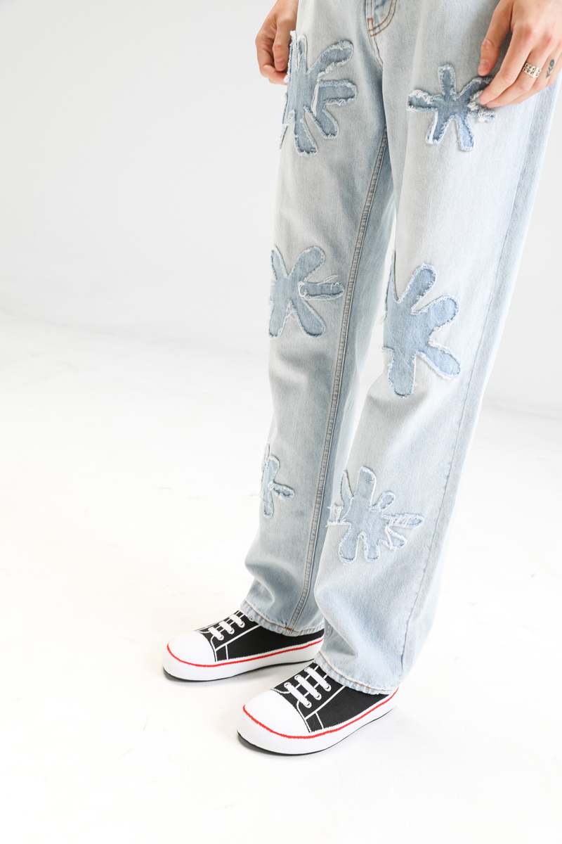 デニム・ジーパン MARNI Women Denim Pants PAJD0520Y0U SCX37STW08 Beige Marni BEIGE COTTON JEANS | REVERSIBLE