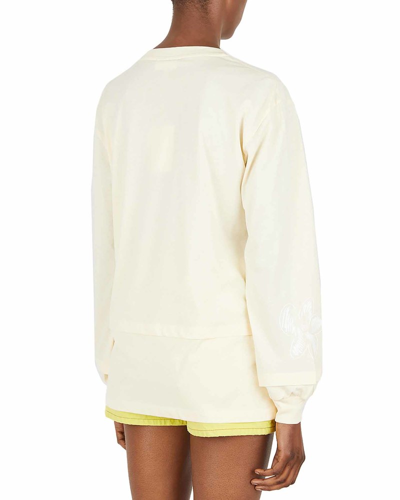 Ganni Love Club Print T-Shirt | Garmentory