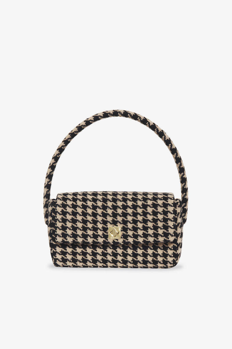 Anine Bing Nico Bag - Houndstooth | Garmentory